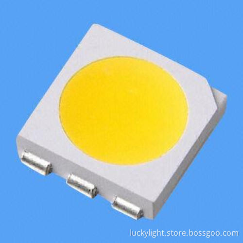 LED RGB SMD Diode, PLCC-6 Packaging, Optical Indicator